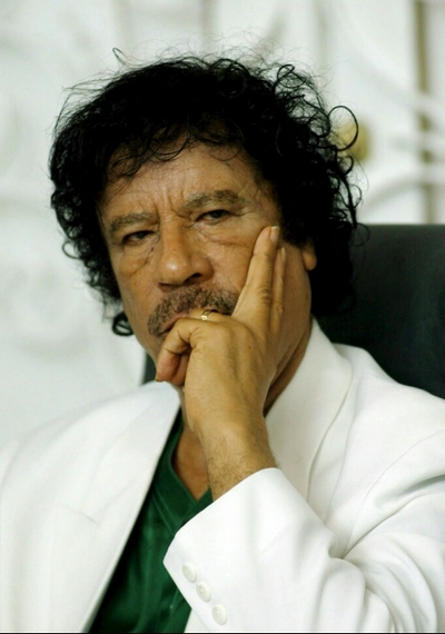 Dictadores con bigote - Muamar el-Gadafi